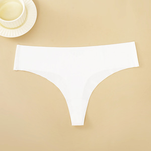 Culotte string sans couture pour femme, sous-vêtements élastiques, string sexy, culottes pour femme - Product Image 6