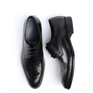 Zapatos Formales de Negocios para Hombre, Hechos a Mano con Cuero Genuino, Transpirables, con Cordones, Diseño Oxford Estilo Inglés - Product Image 2