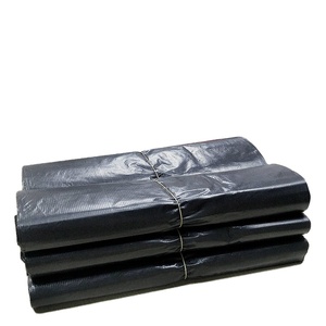 Bolsas de Basura Negras Ecológicas con Asas de Chaleco para Cocina y Baño, Bolsas de Plástico Desechables para Basura con Superficie Estampada en Caliente - Product Image 2