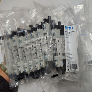Válvula de control direccional neumática original Festos CPE24-M1H-5J-3/8 163167 de 5/2 vías con solenoide simple G3/8 - Product Image 4
