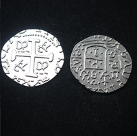 Pièces de monnaie en métal en gros pour jeux, pièces de monnaie de pirate à prix réduit pour jeux et collection, pièce de monnaie commémorative 3D en métal