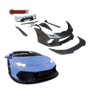 Kit de Carrocería Vors Style de Fibra de Carbono para Lamborghini Huracan LP610, Parachoques Delantero y Trasero, Faldones Laterales, Alerón Trasero - Product Image 1