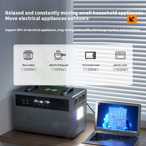 Générateur solaire portable de type <span class=keywords><strong>Aferiy</strong></span> 2400w de SHENHAUR, vente en gros, utilisé avec un système de panneaux solaires de 400w, batterie - Product Image 4