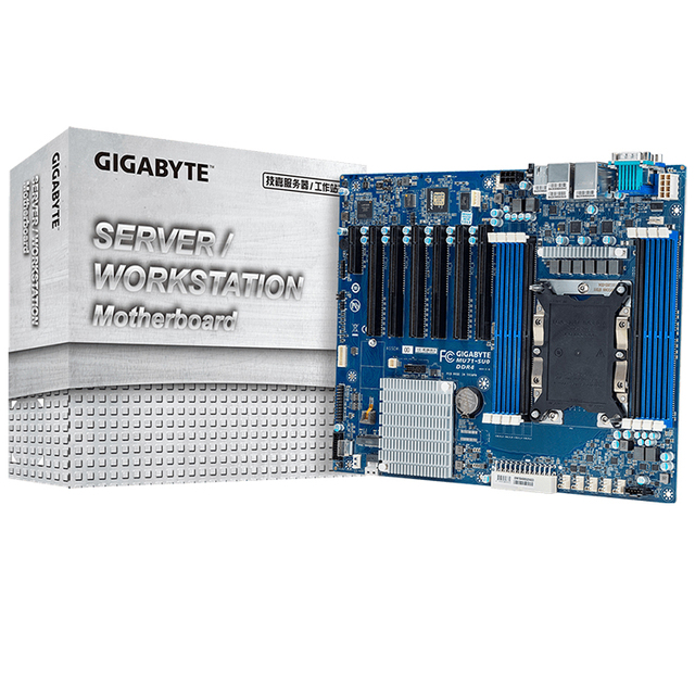 Gigabyte MU71-SU0 2nd/1st Gen Intel Xeon Scalable LGA 3647 ATX Server Motherboard