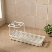 FEEPOP Tapis de séchage en diatomite, support de brosse à dents pour évier, organisateur de comptoir, accessoires de salle de bain, articles ménagers, accessoires de cuisine