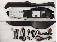 Reproductor Android de Pantalla Dual de 24.6 Pulgadas para Mercedes Benz Clase C W204 2011-2014, Radio de Auto, Estéreo, Multimedia, DSP, Carplay