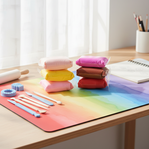 Plastilina de 12 Colores No Tóxica de Secado al Aire, <span class=keywords><strong>Arcilla</strong></span> Ultraligera para Manualidades Infantiles - Venta al por Mayor de Plastilina y Slime - Product Image 1