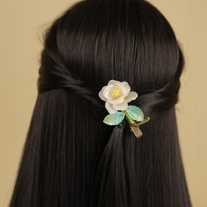 Nouvelles pinces à cheveux Hanfu pour enfants de style ancien, épingles à cheveux traditionnelles pour filles, en cristal, faites à la main, design original, <span class=keywords><strong>boucle</strong></span> de paix XuZhou - Product Image 3