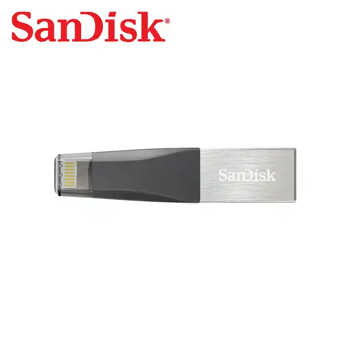 SanDisk iXpand mini Flash Drive USB 3.0 128GB for iPhone and