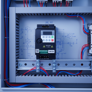 Taili personnalisé 1.5KW-2.2KW automatisation industrielle VFD onduleur triphasé à couple élevé pour contrôle de moteur à courant alternatif 220V-380V Variable - Product Image 4