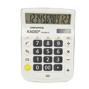 थोक ई-कॉमर्स 12 अंकों के डेस्कटॉप वित्तीय कार्यालय कैलकुलेटर लोगो मुद्रण बैटरी प्लास्टिक कैलकुलेटर - Product Image 5