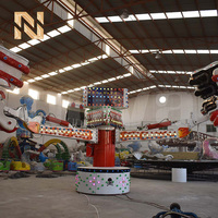 Manège Nova Rides Energy Storm à 24 places, rotation à 360 degrés, en acier et FRP, pour parcs d'attractions, attractions de fête foraine, 16 kW