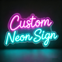 Enseigne lumineuse LED personnalisée à logo, très demandée, pour entreprises, magasins, intérieur, fêtes, décoration de maison, enseigne néon LED en acrylique, directement de l'usine