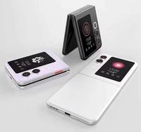 Pour téléphone pliable Flip 2 5G, écran principal AMOLED 6,9 pouces 1,5K, écran externe, 4325 mAh, charge rapide 33 W, DeepSeek AI, Android 15, MTK