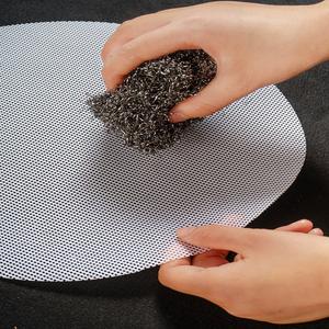 Tapis en silicone antiadhésifs modernes pour déshydrateur, drap antidérapant, sécheur de nourriture, tapis en maille réutilisable pour cuiseur vapeur, antidérapant pour tapis - Product Image 1