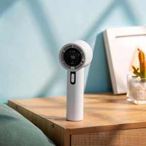 Ventilador de Mano Recargable Inteligente con Pantalla LED Digital, Silencioso y Potente, de Alta Velocidad, Mini Ventilador Portátil - Product Image 3