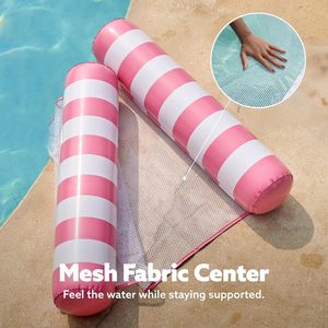 Paquete de 2 hamacas inflables de agua de PVC multiusos salón de piscina para adultos para herramientas y accesorios de piscina - Product Image 6