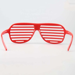 Neon màu sắc màn trập Kính mát Retro 80 của Rock Pop Star Disco phong cách thiết kế mới cho Easter Party Dress-up gói cung cấp - Product Image 3