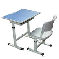 Chaise de bureau moderne réglable en hauteur, en bois et métal, de haute qualité, pour salle de classe, école, maison, bureau, salon