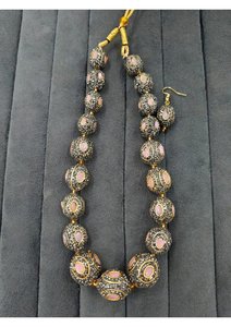 Fashion Jewellery Stone Beaded <b>Necklace</b> for Women Featuring Premium Decorative Beads <b>Statement</b> Jewelry for Party and Casual Wear - Product Image 6