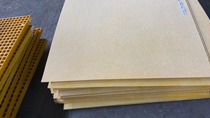 Chống trượt pultruded an toàn Grit chà nhám bề mặt sợi thủy tinh tấm phẳng 3mm 5mm 6mm 9mm 12mm 4x8 <span class=keywords><strong>FRP</strong></span> GRP tấm bảng điều khiển decking dải - Product Image 4