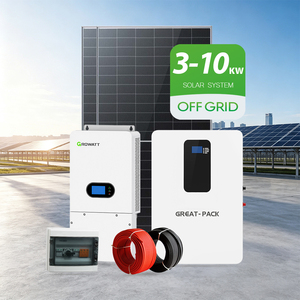 ชุดระบบพลังงานแสงอาทิตย์แบบออฟกริด Complete Energy 3KW 5KW 10KW ระบบพลังงานแสงอาทิตย์แบบออฟกริด - Product Image 1