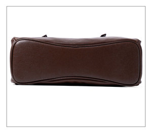 กระเป๋าหนังแท้คุณภาพสูงทรงโบว์ลิ่งสำหรับผู้หญิง ตกแต่งคริสตัล พร้อมซับในโพลีเอสเตอร์และซิปปิด - Product Image 6