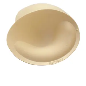 厚手のアッパーサポートの下に薄い半円形のチェストパッドはカップパッドを増やします半月水着下着インサートピース
