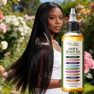 น้ำมันบำรุงเส้นผมระดับมืออาชีพ 9 in 1 บำรุงหนังศีรษะ ซ่อมแซมผมเสีย ป้องกันผมแตกปลาย บรรเทาอาการผมแห้งเสีย น้ำมันสมุนไพรเร่งการเจริญเติบโตของเส้นผม มีสินค้าในสต็อก - Product Image 1