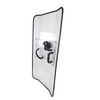 Bouclier de protection personnalisé transparent de qualité supérieure