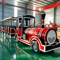 Train miniature sans rails pour toute la famille, Choo Choo Train, pour centre commercial, aire de jeux intérieure, équipement de divertissement familial