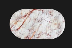 YIJU פריטים לבית חדש סִגְנוֹן דפוס הדפסה באיכות גבוהה עמיד אנטיבקטריאלי PVC ללא החלקה מחצלת אמבטיה לילדים למקלחת - Product Image 6