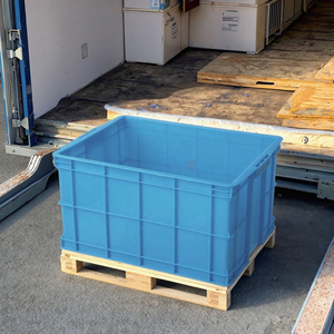 Thùng đựng cá HDPE chắc chắn, lớn, có thể tái chế, bán buôn, hộp bảo quản thực phẩm và cá, khuyến mãi nóng - Product Image 3