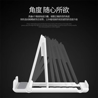 Supports de tablette en plastique Portable noir supports de voiture de téléphone Flexible Compatible iPhone iPad intérieur extérieur bureau à domicile