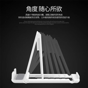 Preto Portátil Plástico Tablet Stands Suporte Do Carro Do Telefone Flexível Compatível iPhone iPad Indoor <span class=keywords><strong>Outdoor</strong></span> Home Desk - Product Image 3