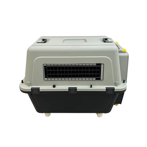 New Phong Cách Vật Nuôi Va Li Động Vật Nhỏ Hộp Không Khí Xe Vận Chuyển Crate Di Động Ngoài Trời Vật Nuôi Du Lịch Lồng - Product Image 2