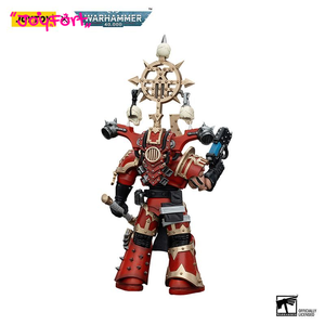 Figura de Acción Coleccionable JOYTOY Warhammer 40K World Eaters Khorne Berserkers con Icono de Khorne, Escala 1/18, Modelo Articulado - Product Image 2