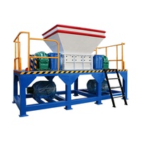 Broyeur de métaux à double arbre, machine de déchiquetage de carrosseries de voitures usagées, broyeur de pneus en métal
