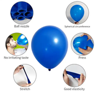 Fournisseur en gros de ballons métalliques de 10 pouces, 100 pièces/sac, usine de ballons en latex métallique de Chine, fabricant de ballons de fête