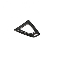 Base de pommeau de vitesse en fibre de carbone sèche autocollante pour console centrale BMW F87 M2 F80 M3 F82 F83 M4 2014 - 2020 (Uniquement LHD) Type à coller
