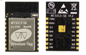 Module Wi-Fi BLE MCU WT32C3-S6 4 Mo compatible avec ESP-12S ESP-C3-12S ESP-C3-13, basé sur l'IC ESP32-C3 - Product Image 2