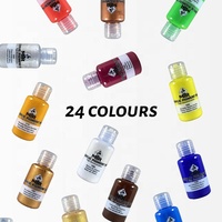 Qualité Titane Blanc Fine Art Encre Haute Pigmenté Pur Acrylique Encre Diy Bouteille De 60Ml Art-Pigment-Encre Pour Artiste Peinture