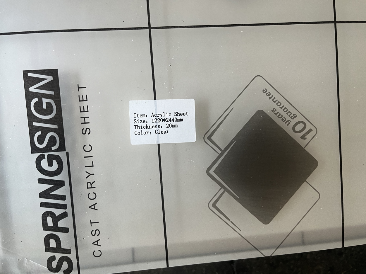 Spring Sign Price 48 Clear Arylic Sheet 2mm 3mm 5mm 6mm Cast Clear Acrylic Sheet for Signage · image 2