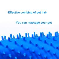 Gants et brosses efficaces pour l'élimination des poils pour chiens et chats, gant de bain en silicone double face pour toilettage des animaux, outil facile pour l'élimination des poils d'animaux