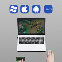 Teclado Mecánico Mini para Juegos MK321BT con Cable, Sensor BT para PC, USB Personalizado, 3 Teclas de Goma, Programación de Macros, Certificado RoHS CE