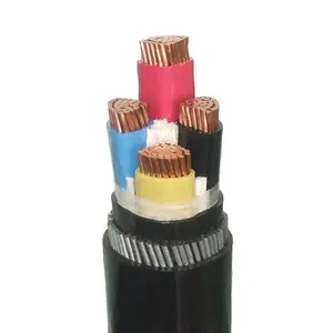 Hot sale Underground cable 4x50mm2 Electrical Cable 600/1000V CU/XPLE/SWA/PVC Copper Power Cable for industry