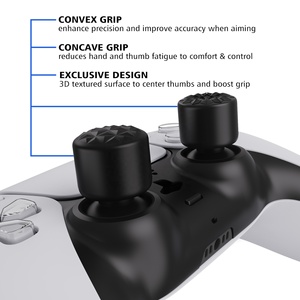 PlayVital Silicone 10 piezas Universal Joystick Thumbstick Cover para <span class=keywords><strong>PS5</strong></span> Xbox One Switch Pro <span class=keywords><strong>Controller</strong></span> - Product Image 5