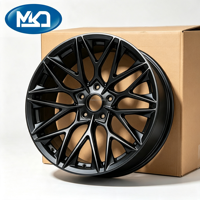 Jantes en alliage forgées sur mesure 20 pouces 5x114.3 finition noire pour berline Marché africain Haute résistance En stock Expédition rapide Fournisseur