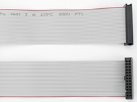 Cable plano ide hembra a hembra, 26 Pines, 15 cm, disco duro, extensión de datos IDE, conjunto de cable de cinta