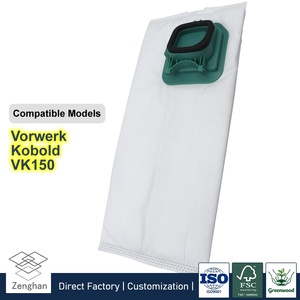 Sac filtre à poussière pour aspirateur Vorwerk <span class=keywords><strong>Kobold</strong></span> VK150 - Pièces de rechange - Accessoires non tissés - Product Image 1
